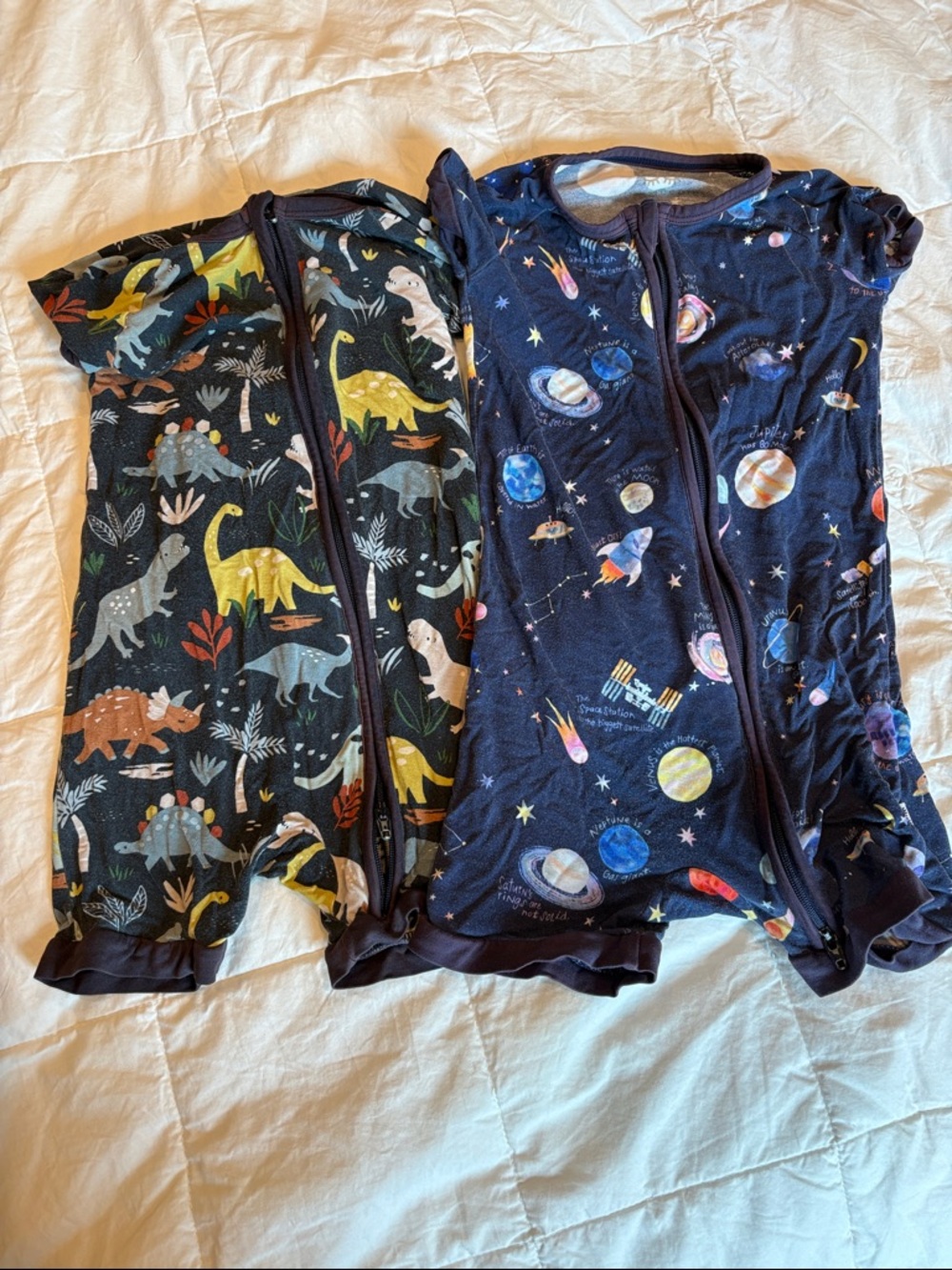 Little Sleepies! 2 pairs zippie shorties (18-24mo)